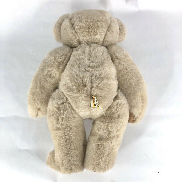 The Vermont Teddy Bear Company Plush Jointed Red Bow Tie Brown 16" Tan Stuffed - Picture 6 of 7